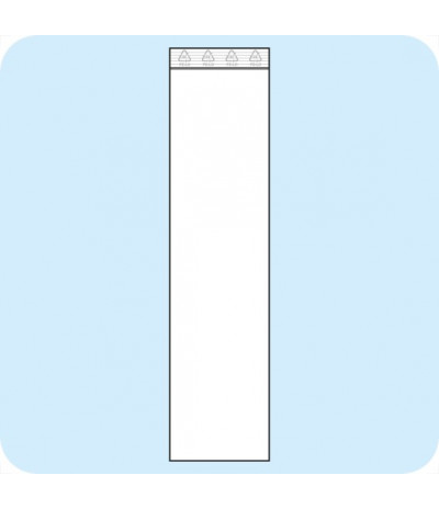 Užspaudžiami maišeliai 50 x 170 mm, PE plėvelė 50mic