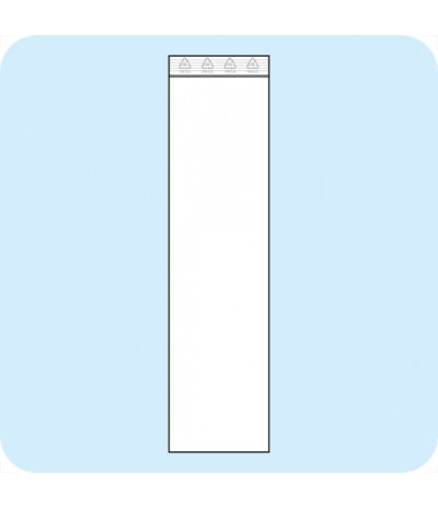 Užspaudžiami maišeliai 60 x 230 mm, PE plėvelė 50mic