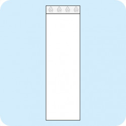 Užspaudžiami maišeliai 80 x 250 mm, PE plėvelė 50mic