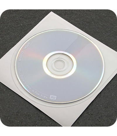 Lipnios CD įmautės 126 x 126mm, užapvalintos, skaidrios