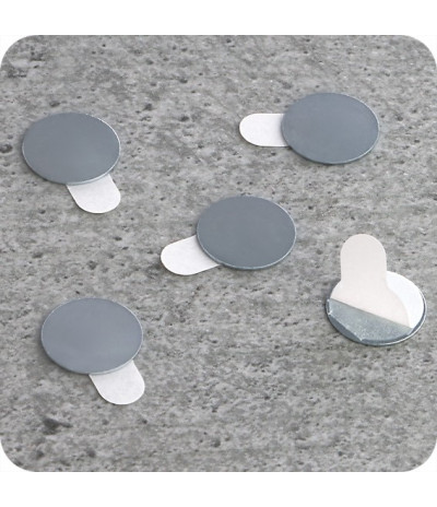Lipnūs metaliniai diskeliai magentams pritraukti, 11mm x 0,3mm (100vnt.)