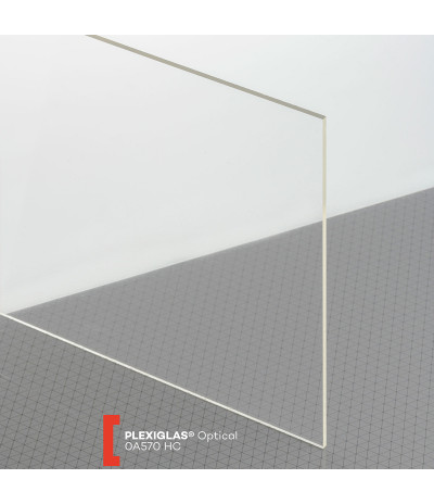 Organinis stiklas Plexiglas Optical (3050x2050x3mm) skaidri 0A570 HC