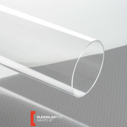 Organinio stiklo PMMA (akrilo) vamzdis Plexiglas XT (2000x3x5mm) 0A070 skaidrus