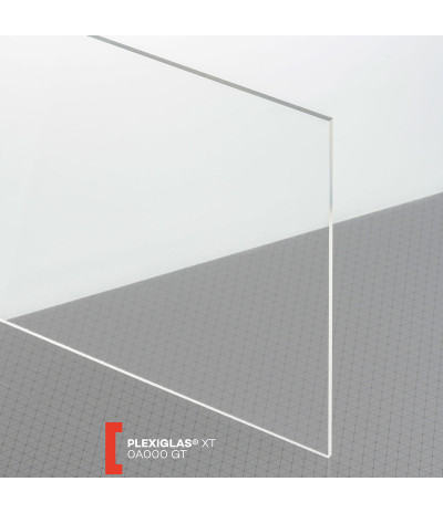 Organinio stiklo PMMA (akrilo) plokštė Plexiglas XT 1.5mm*3050mm*2050mm 0A000 skaidri (20070)