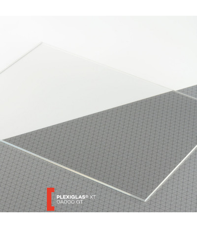 Organinis stiklas Plexiglas XT (3050x2050x20mm) 0A000 skaidri (20070)