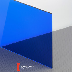 Plexiglas GS (3050x2030x3mm) 5C01 mėlyna (627)