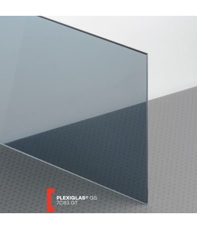 Organinis stiklas Plexiglas GS (3050x2030x3mm) 7C83 pilka (838)