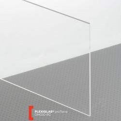 Plexiglas proTerra 3mm 0M010 RC skaidri (perdirbta)
