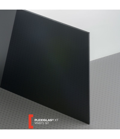 Organinis stiklas Plexiglas XT (3050x2050x3mm) 9N871 juoda