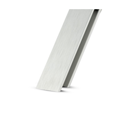 Aliuminis profilis rėmeliams 50-004 ilgis 3040mm, 1101118 sidabrinė matinė