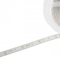 Horizontali lanksti hermetiška LED juosta 60LED/12W/m (W9) balta/šalta