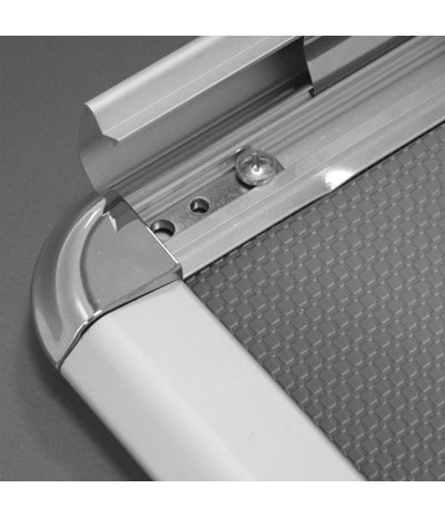 Aliuminio profilio Click rėmas MT 32mm, A0 formato, 841mm*1189mm