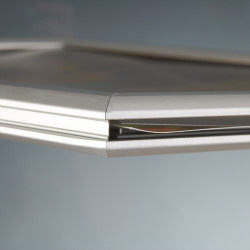 Aliuminio profilio DVIPUSIS rėmas MT 25mm, A2 formato, (420x594mm)