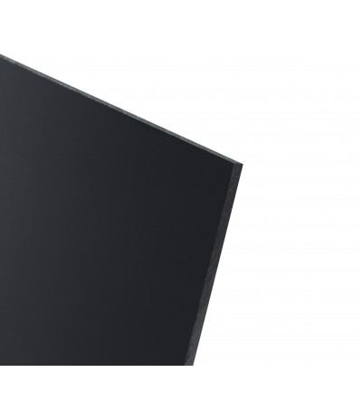 PVC-CAW plokštė (2000x1000x15mm) juoda 43,2 kg/vnt.