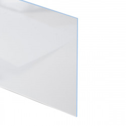 Skaidri PVC plokštė su apsaugine plėvele (2000x1000x0,8mm) UV stabilizuotas