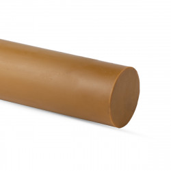 PUR Poliuretano strypas (1000x50mm) P-80 (ShA) 2,65 kg/vnt ochra