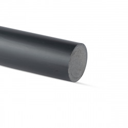 PVC-CAW strypas (2000x100mm) tamsiai pilkas 11,31 kg/m