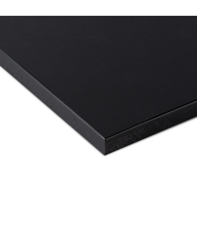 Polietileno plokštė (2000x1000x2mm) PE-HD juoda 1,9 Kg/m2