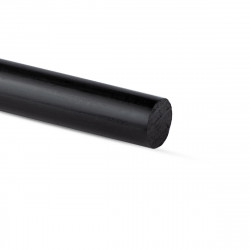Polietileno strypas (2000x50mm) PE-HD juodas 1,9 kg/m