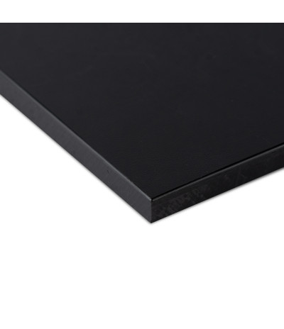 Polietileno plokštė PE 1000R (3000x1250x10mm) juoda 9,6 kg/m2