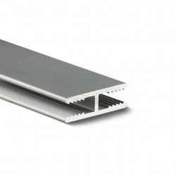 Aliuminio dibondinis anoduotas profilis H (4x25,5x2mm) 24551 6m