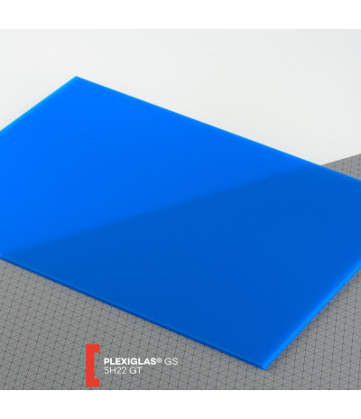 Plexiglas GS (3050x2030x3mm) 5H22 mėlyna