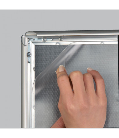 Aliuminio profilio Click rėmas MT Snap frame 25mm A2 (420x594mm)