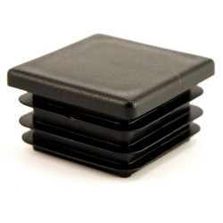Dangteliai stačiakampiams profiliams (40x40x2mm) 305-40402-40, juoda