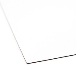 Magnetinė plėvelė (0,6(0,75) x 610 mm) rulonas 30m, juoda/balta
